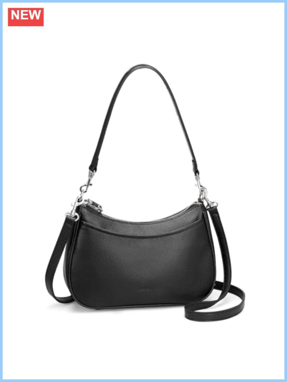 Genuine Leather Crossbody Bag Anti Theft Shoulder Purse